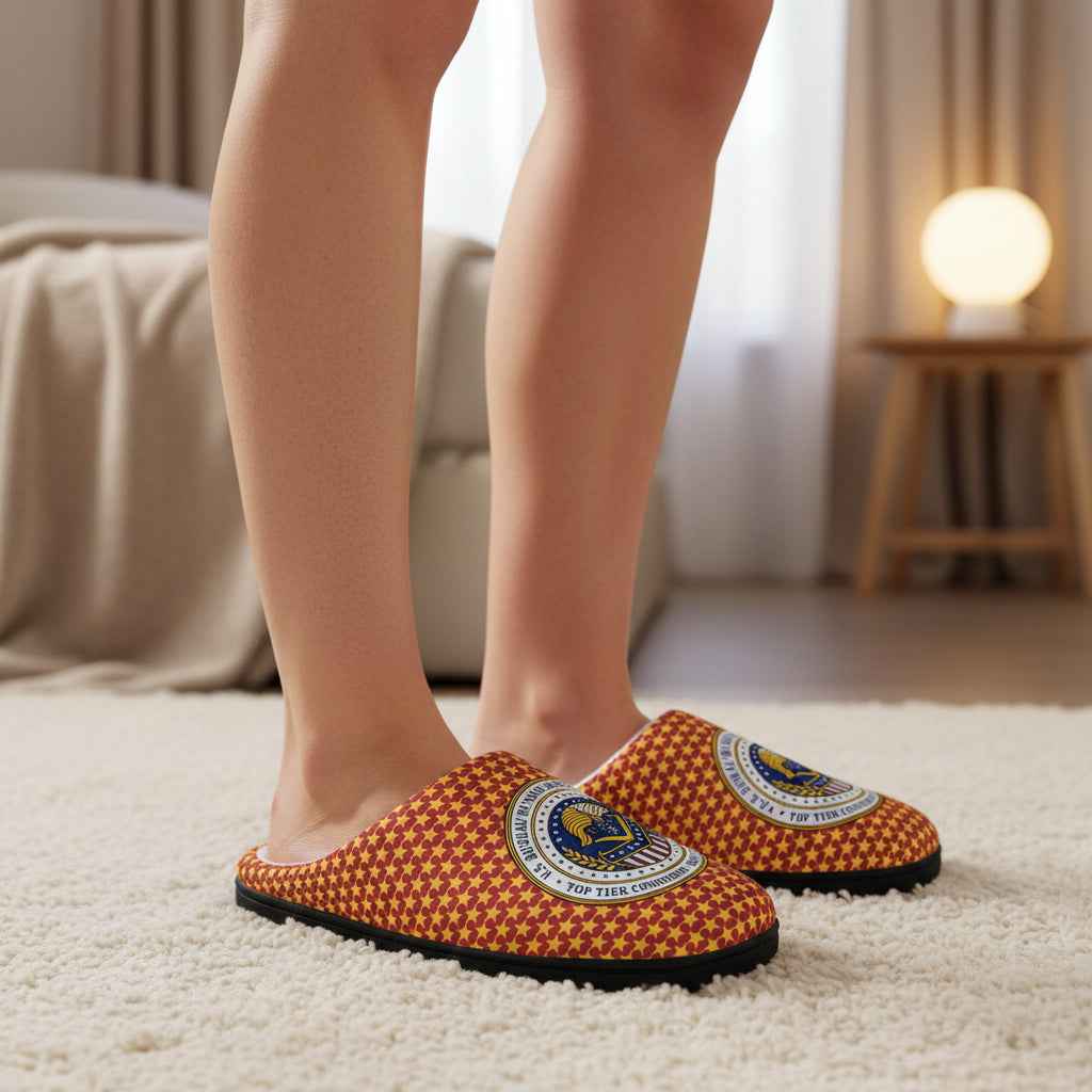 Women's U.S. Bureau of Sock & Slipper Affairs Slippers – Faux Seal House Shoes