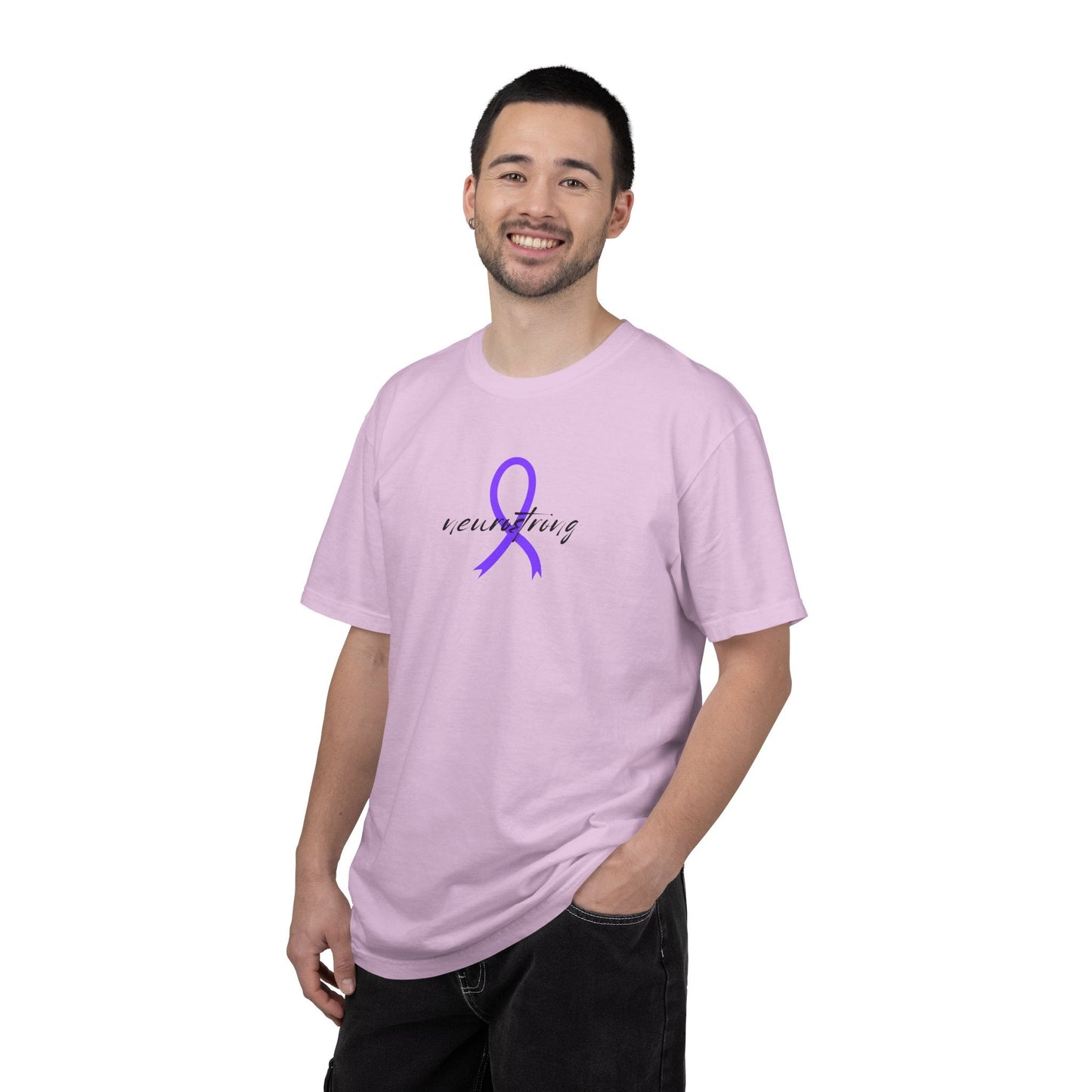 Neurostrong Epilepsy Awareness T-Shirt | Purple Ribbon Tee