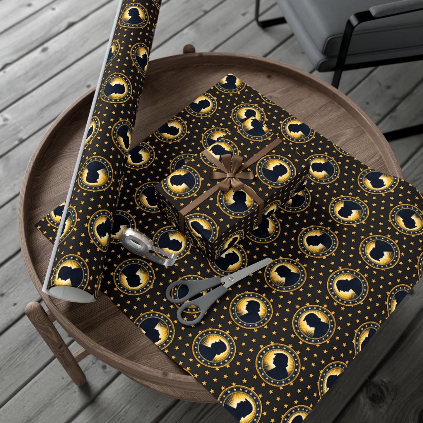 Presidential Seal Pattern Gift Wrap | All-Occasion Wrapping Paper