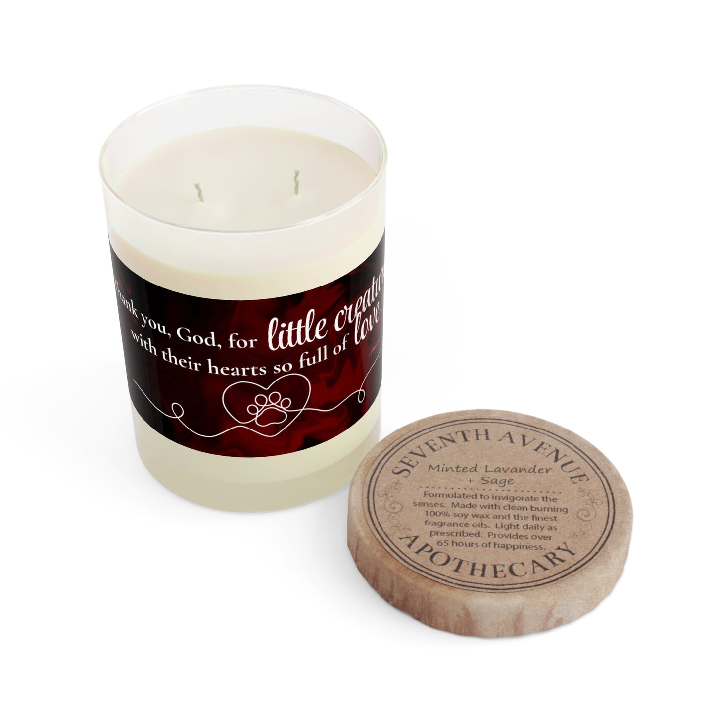 Thank You for Little Creatures Candle | Pet Lover Soy Candle