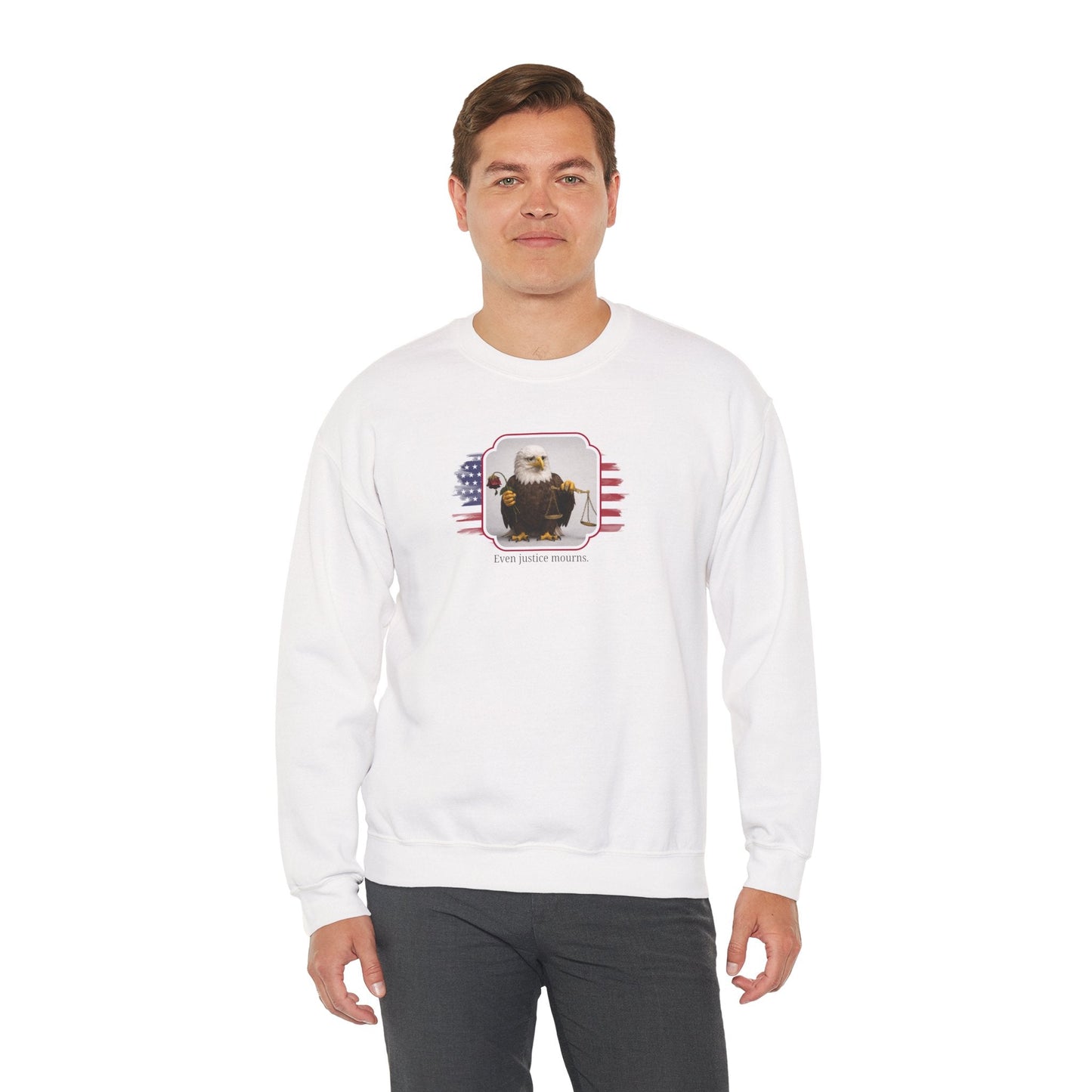 Even Justice Mourns Political Parody Sweatshirt