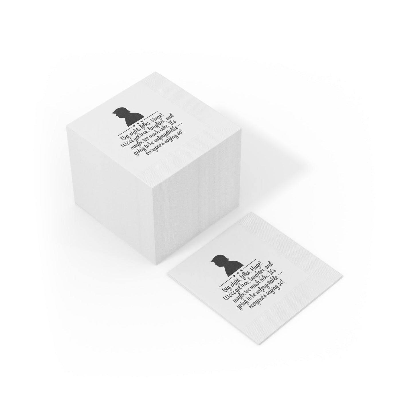 Tremendous Anniversary Celebration Party Napkins – Parody Décor