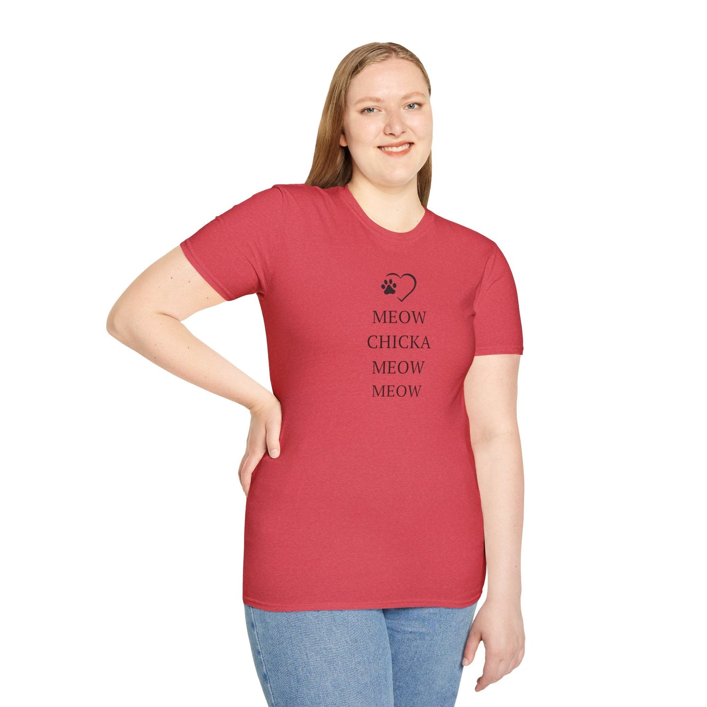 Meow Chicka Meow Meow — Unisex Softstyle Tee