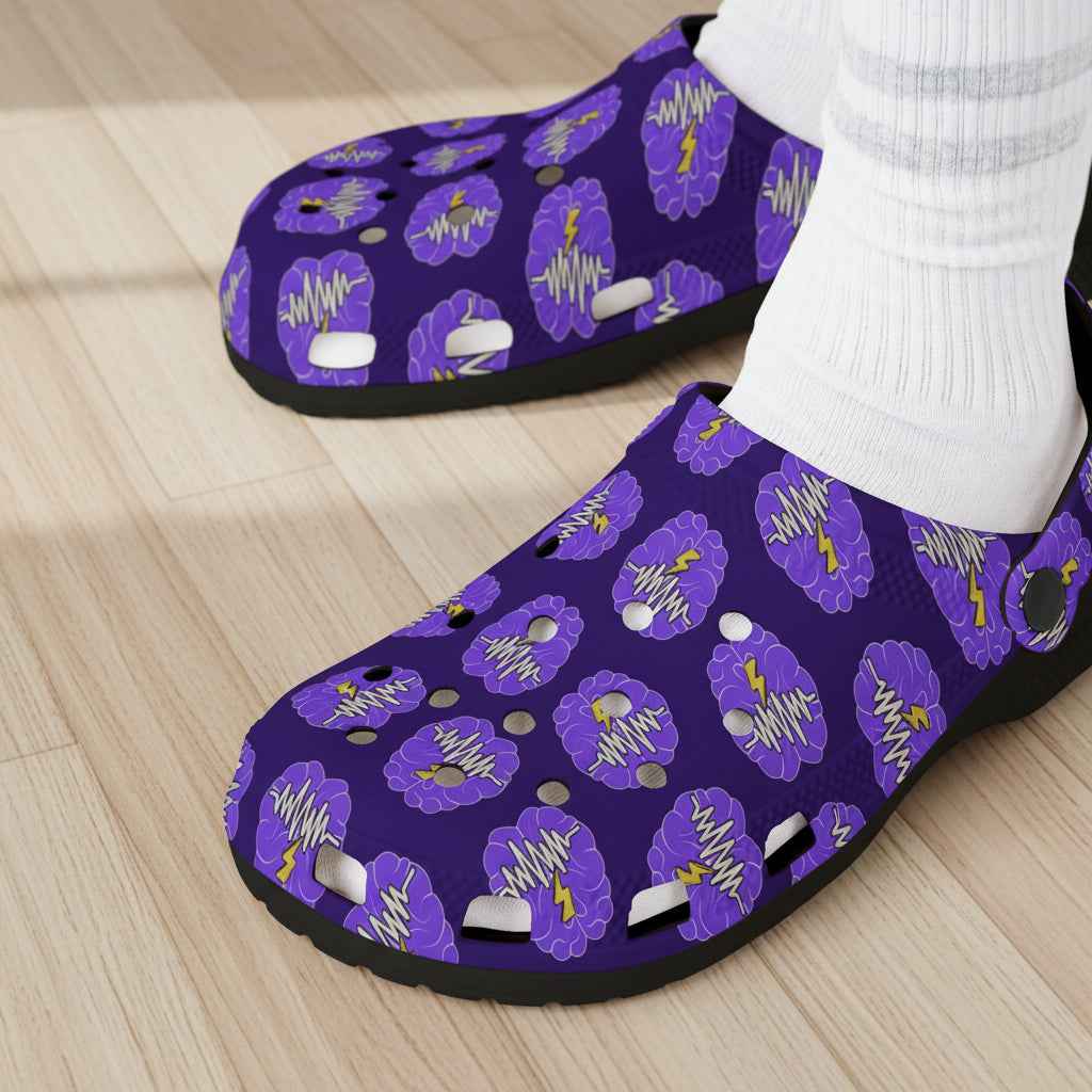Neurostrong Clogs – Epilepsy Awareness EVA Comfort Shoes