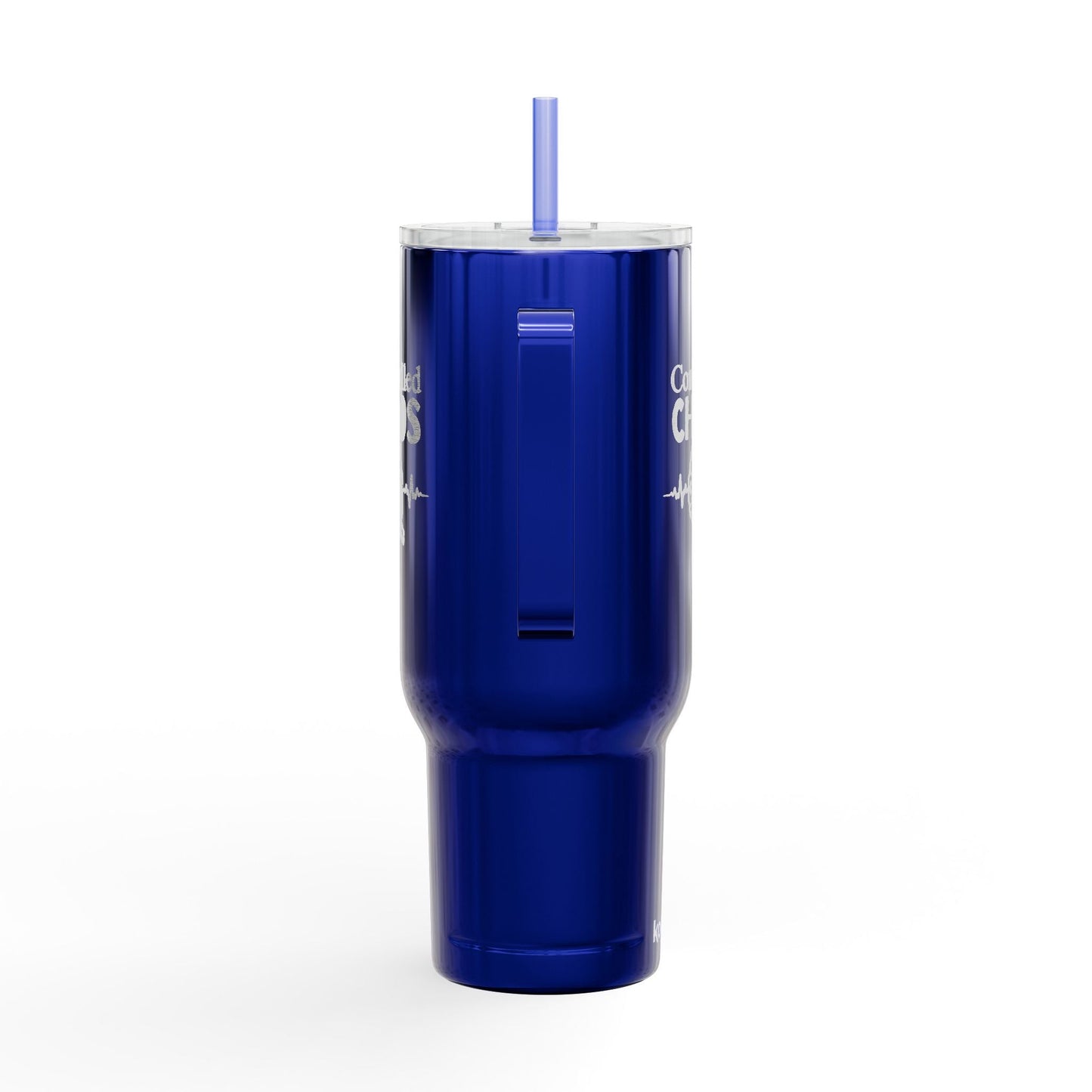 Controlled Chaos 40oz Tumbler – Neurostrong Insulated Travel Mug