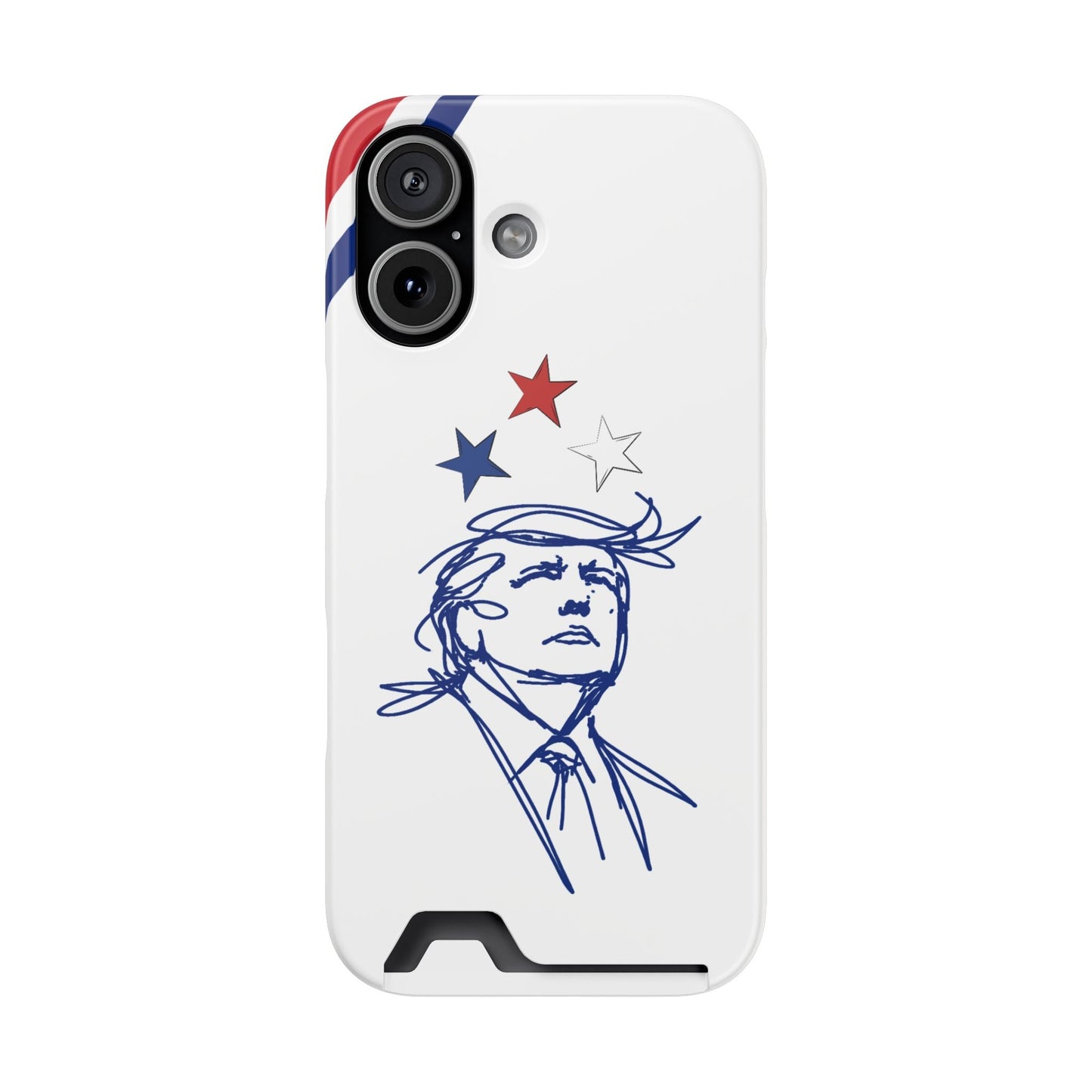 Minimal Line Portrait Samsung Case — Say Less Edition