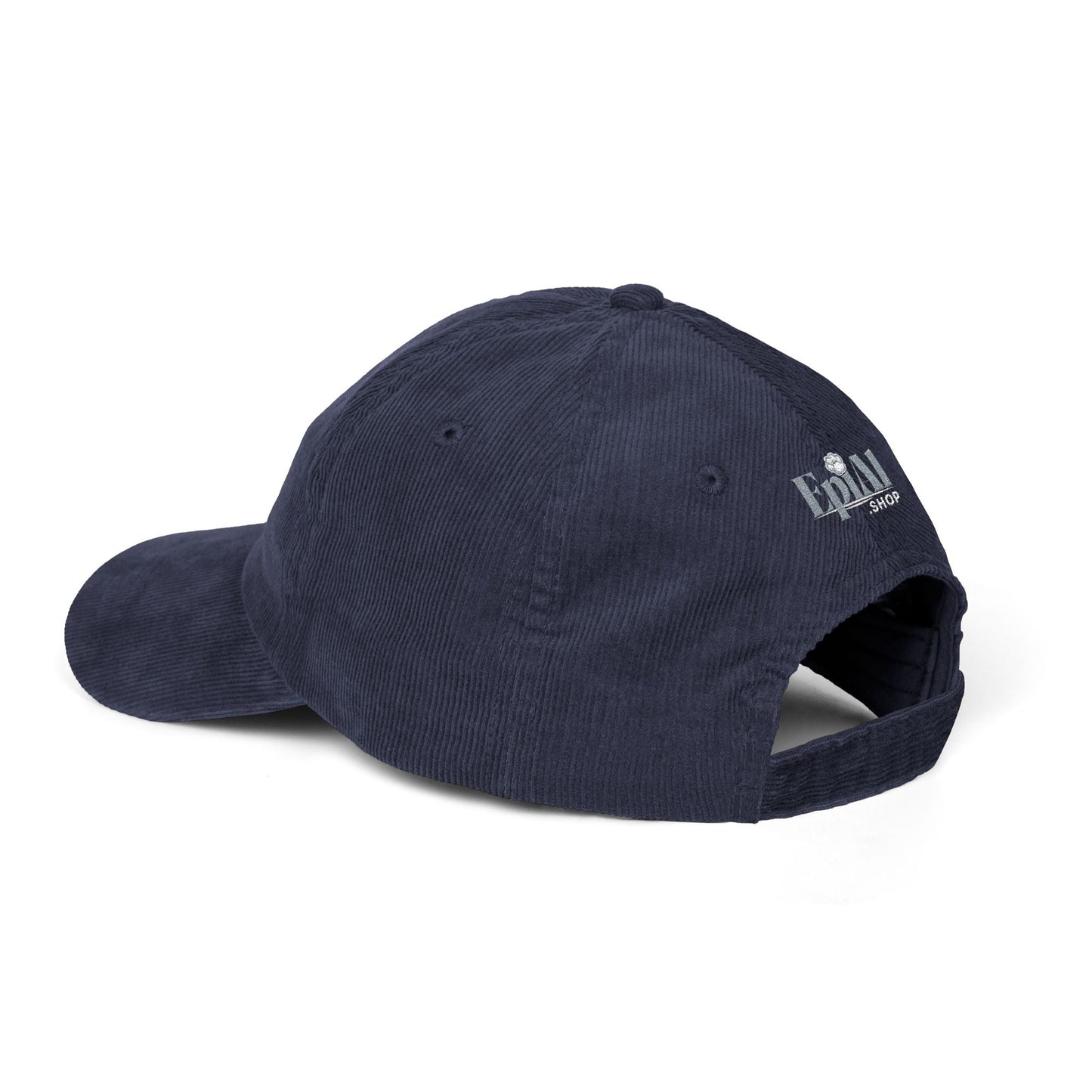 Still Here – Lavender Ribbon Embroidered Corduroy Cap
