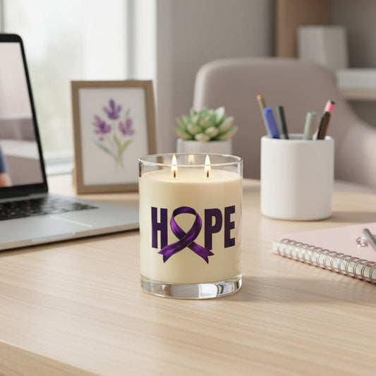 Epilepsy Awareness Hope Scented Candle
