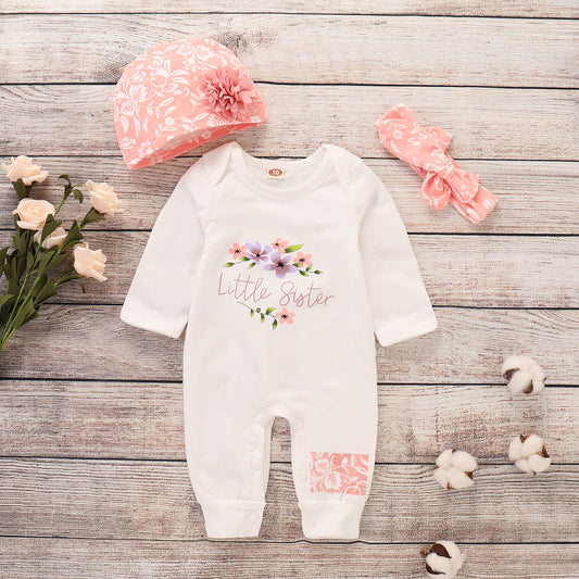 Printed long sleeve Jumpsuit