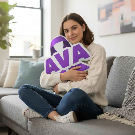 AVA Shaped Pillow — Quiet Presence, Clear Purpose