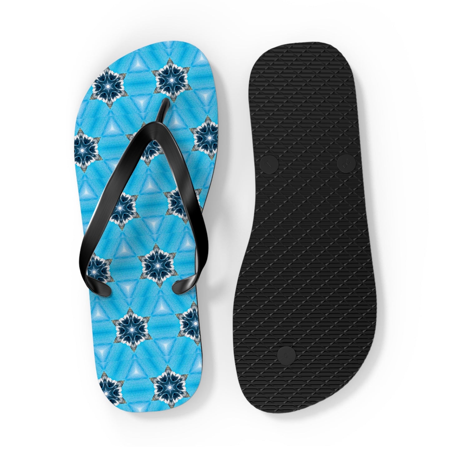 Blue Diamond Flip Flops for Women