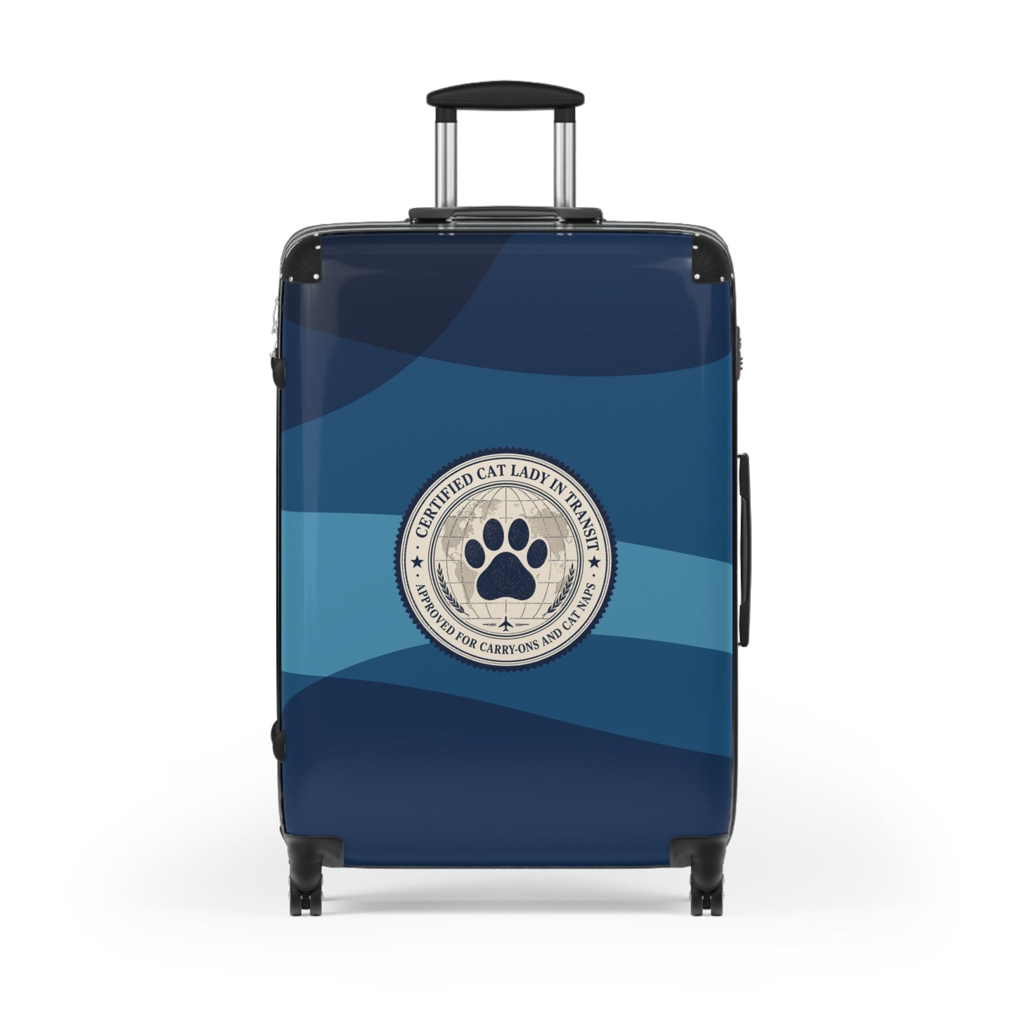Certified Cat Lady in Transit – Hard-Shell Suitcase