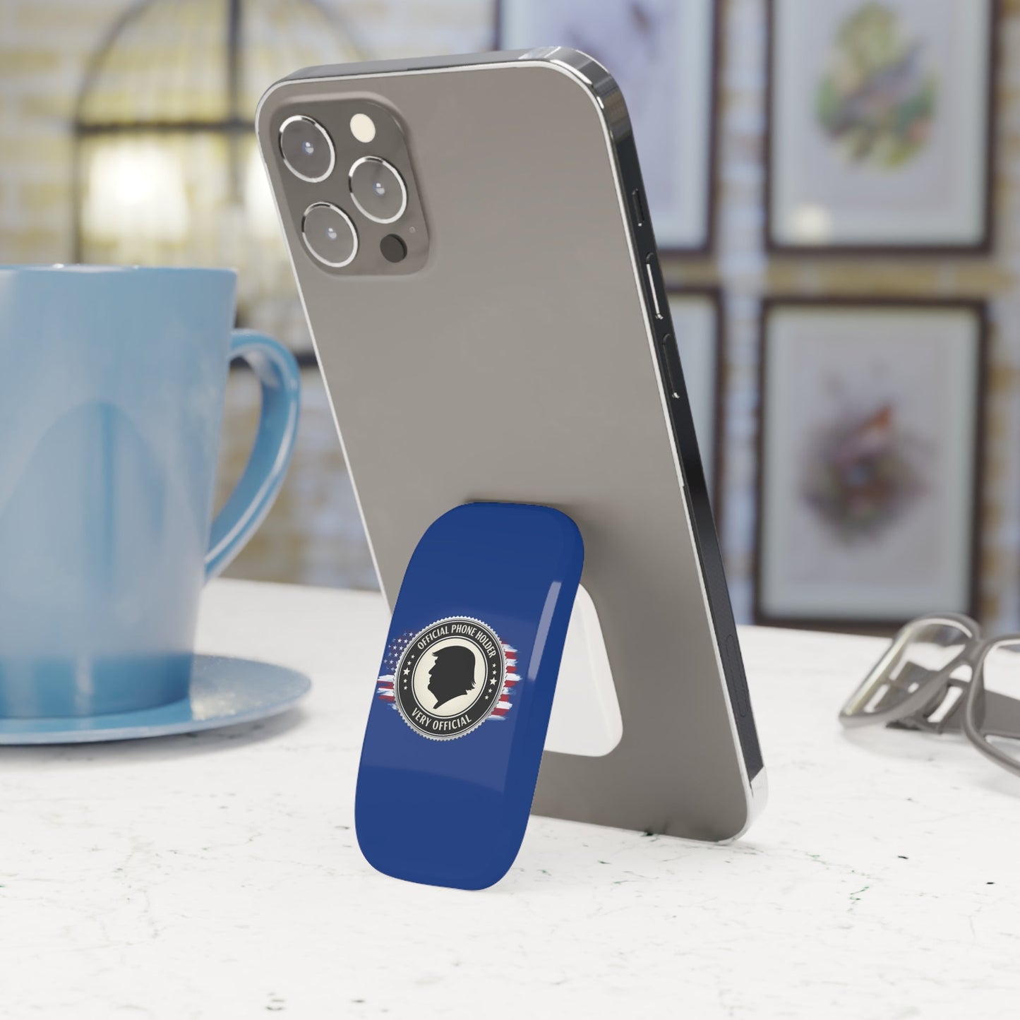 Official Phone Holder Phone Grip | Political Parody Kickstand
