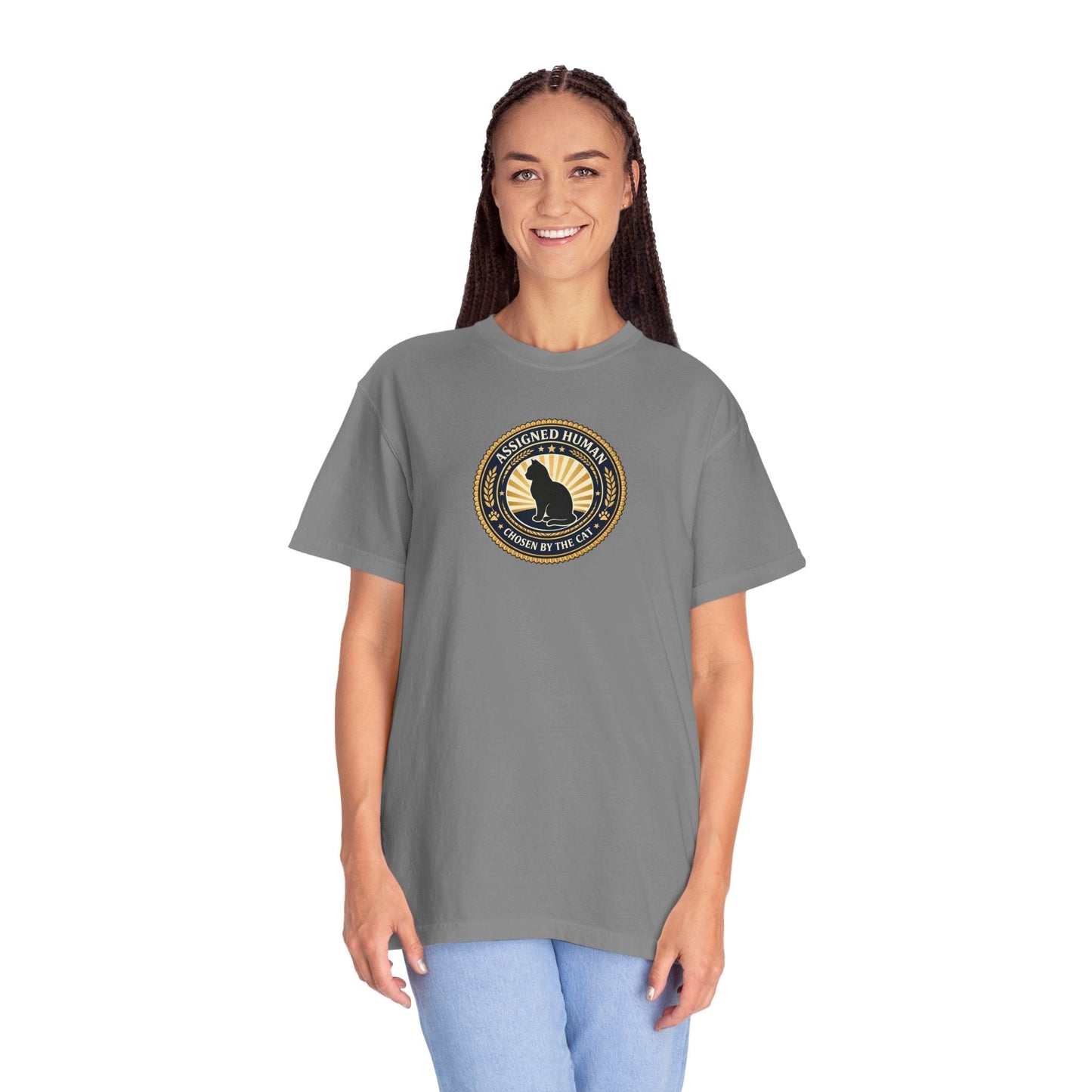 Assigned Human T-Shirt | Chosen by the Cat Tee