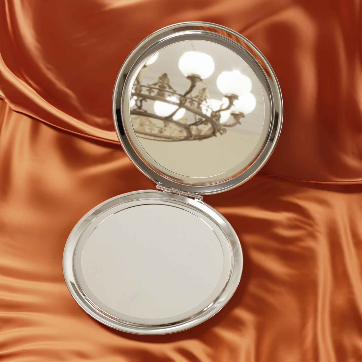 Soft Face, Sharp Claws Compact Mirror – Cute Until It Isn’t