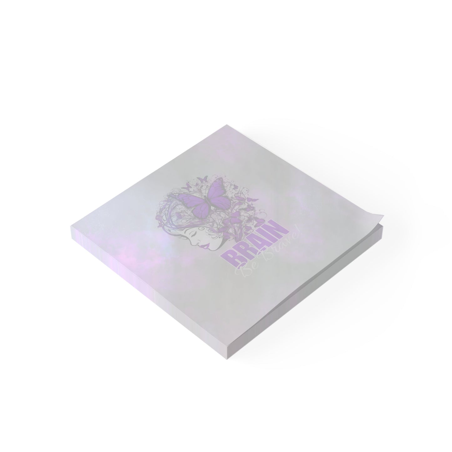 Brain, Be Brave — Epilepsy Awareness Sticky Notes
