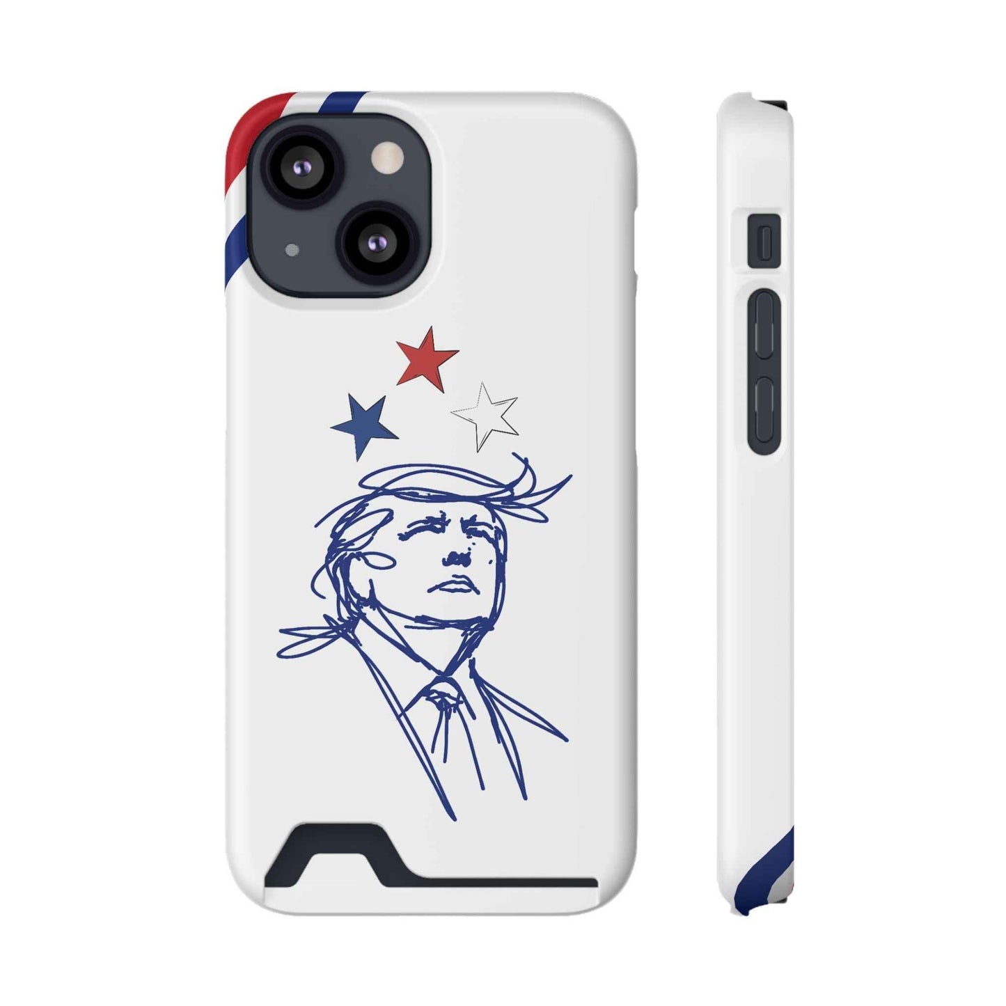 Minimal Line Portrait Samsung Case — Say Less Edition
