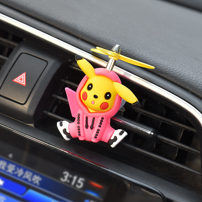 Pikachu Car Air Freshener Clip for Cute Interior Decor