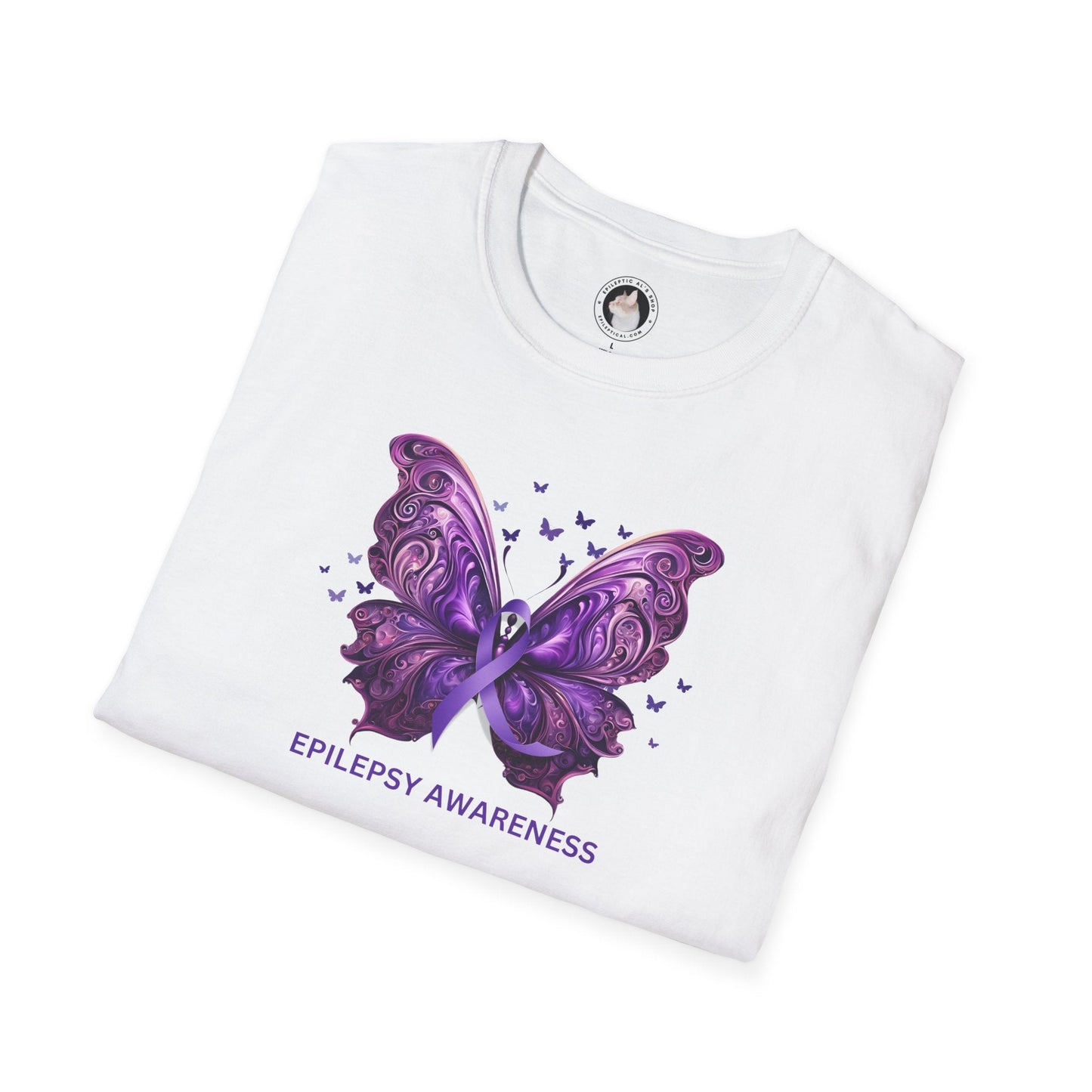 Epilepsy Butterfly Unisex Softstyle T-Shirt