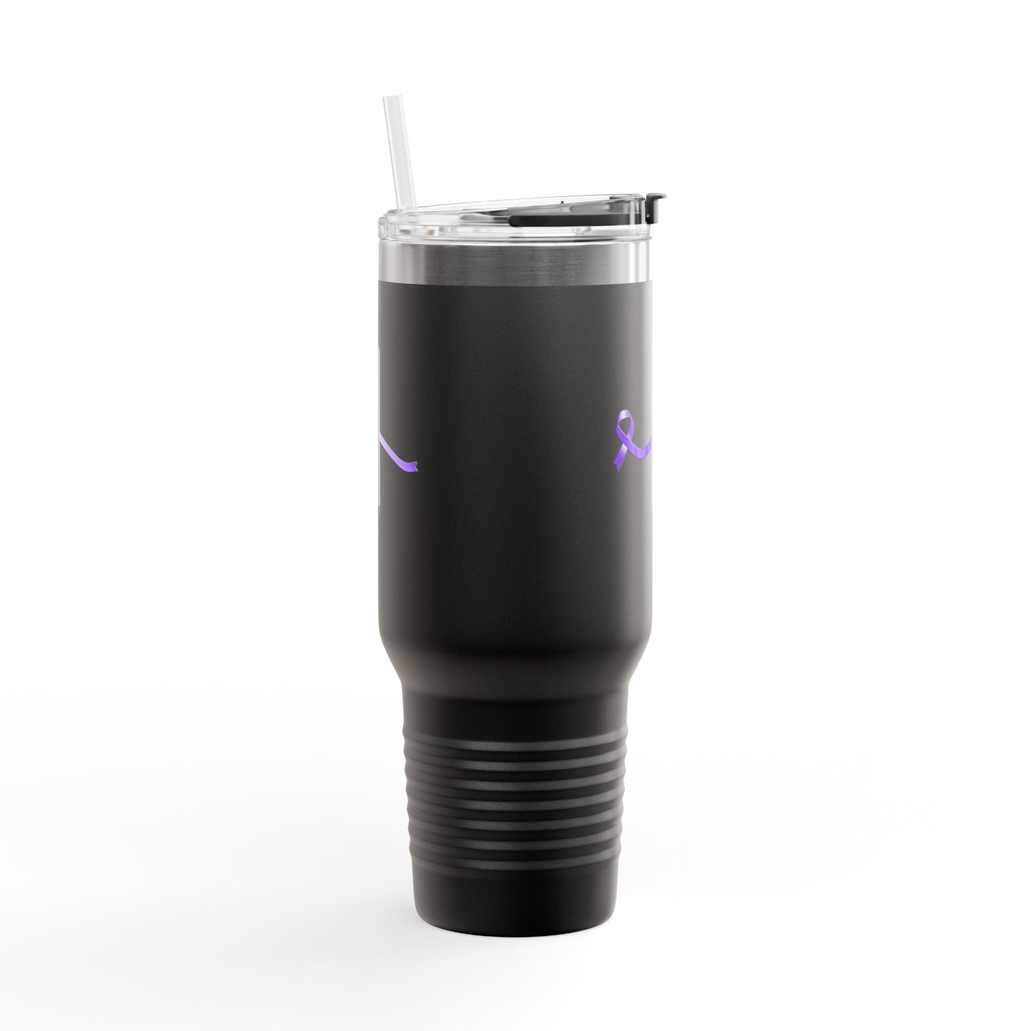 Pause | 40oz Insulated Travel Mug – Subtle Epilepsy Awareness