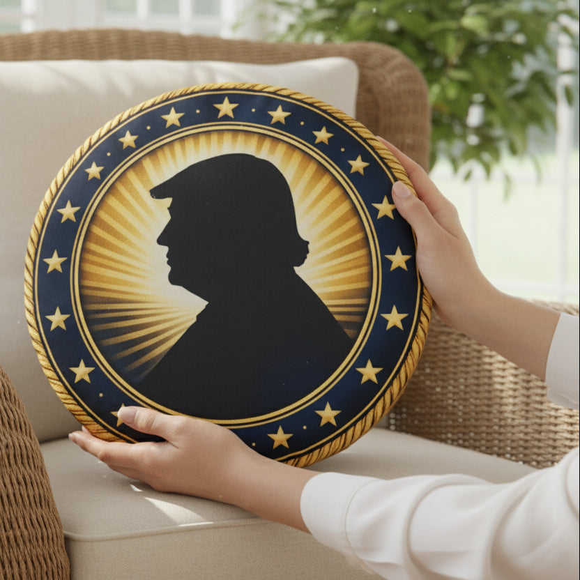 USA Silhouette Pillow — Framed, Focused, Unmissable