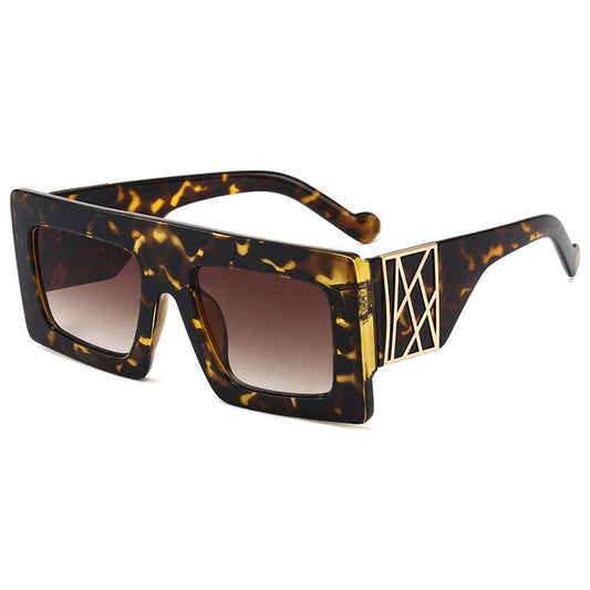 New frame women's glasses UV protection glasses