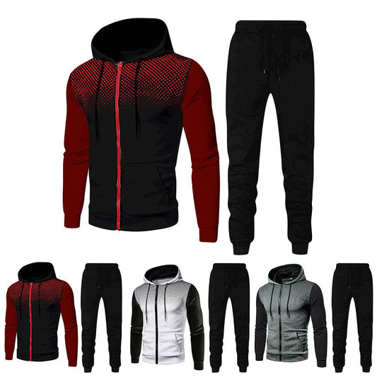 Sports Fitness Men's Autumn Winter Men's Suit