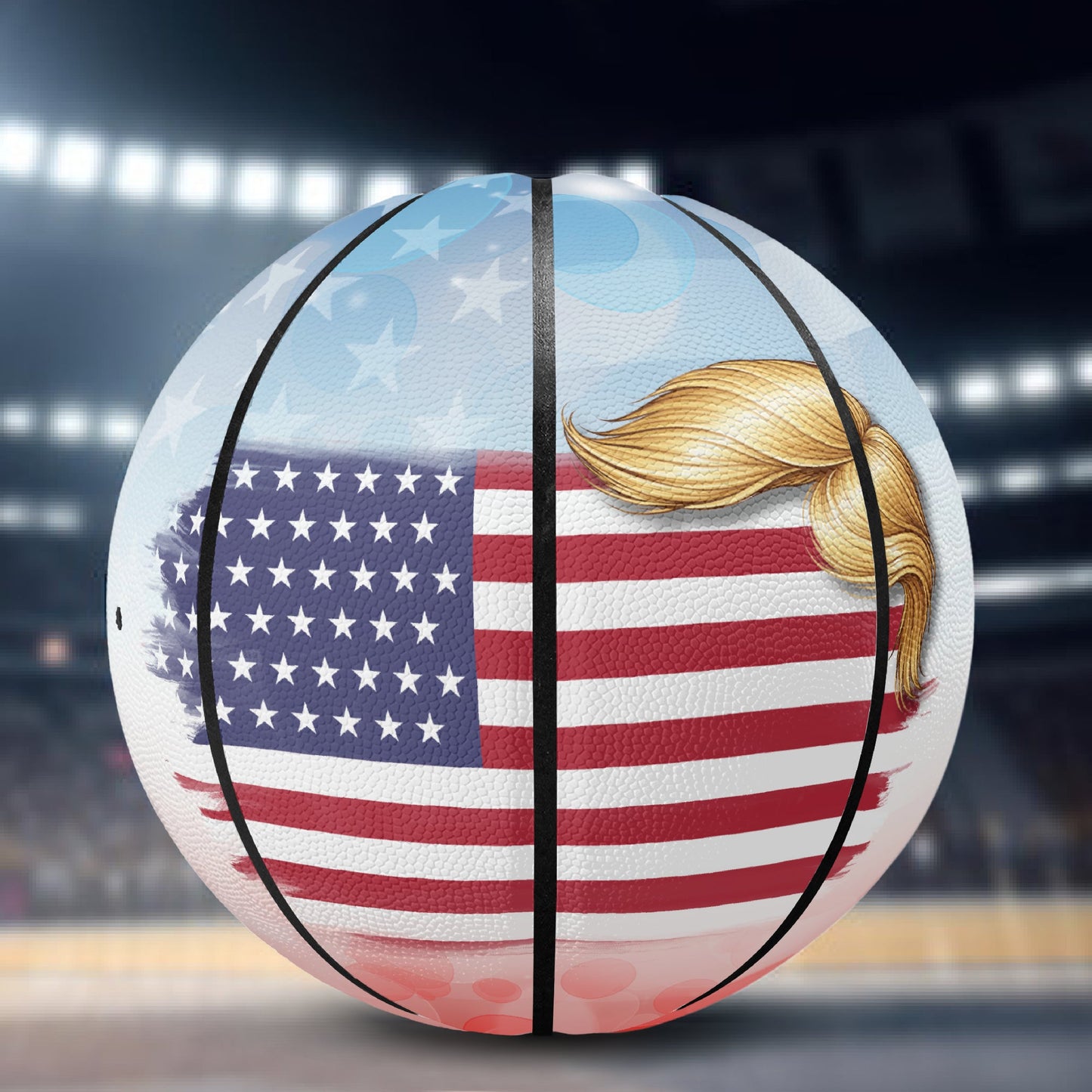 Patriotic Flag Basketball – 29.5" USA Statement Edition