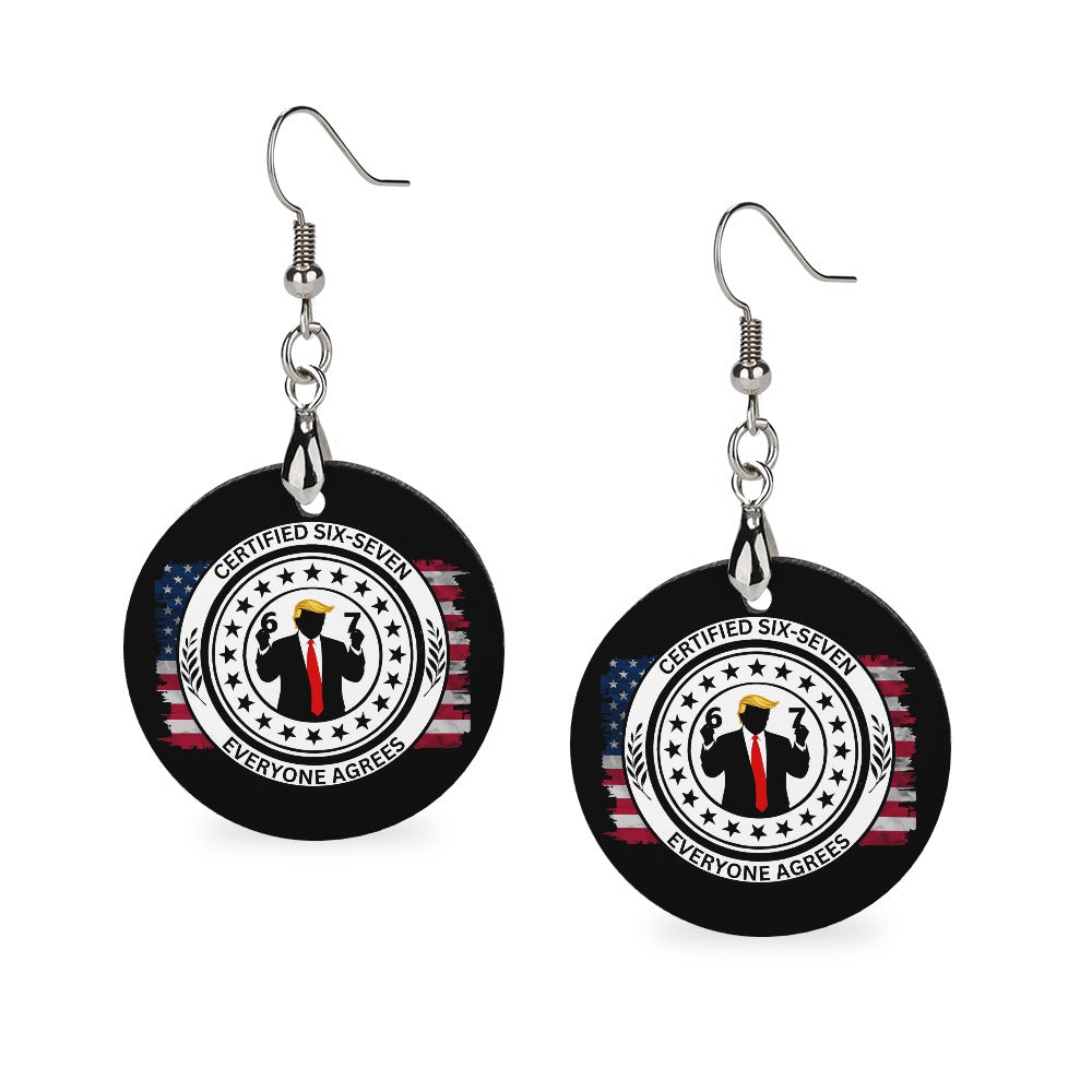 Certified Six-Seven Statement Earrings