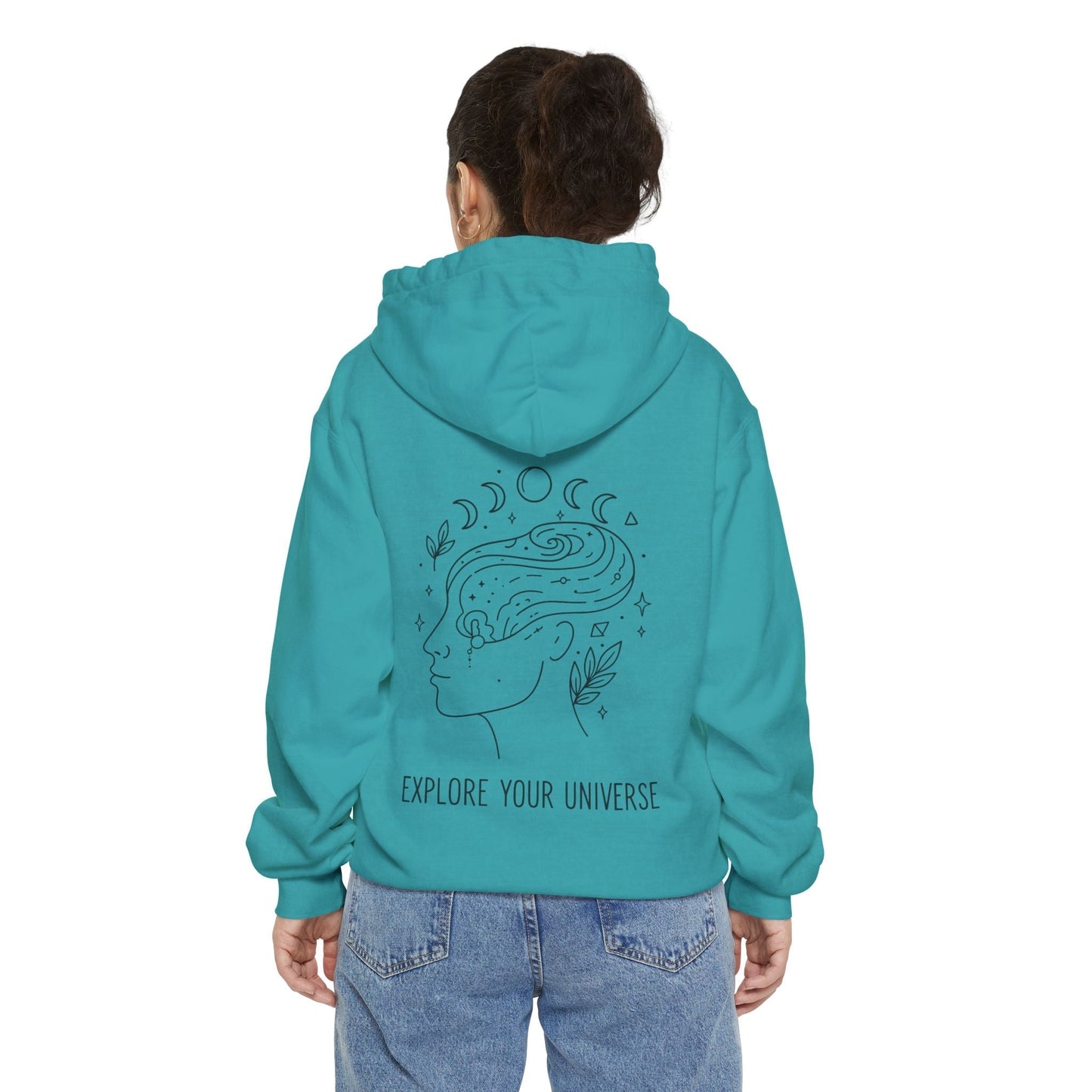 Explore Your Uniqueness Hoodie, Garment-Dyed Unisex Hoodie, Cozy Gift for Explorers, Comfortable Everyday Wear, Perfect for All Occasions