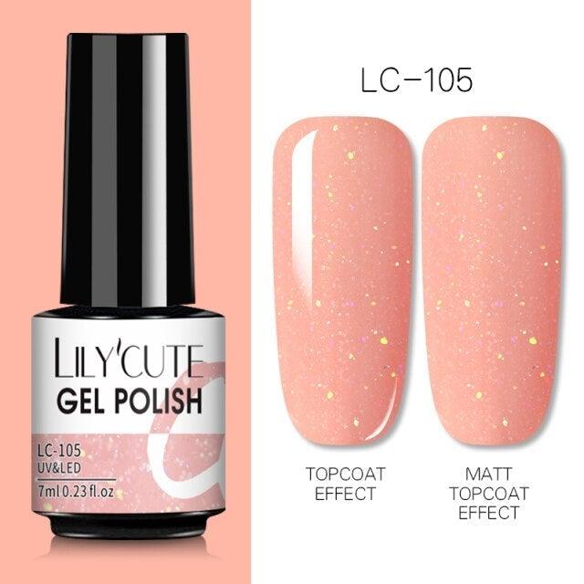 2022 New Fashion Purple Womens Nail Gel 7ml Permanent UV LED Base Matte Glossy Luxury Colorful Effect Nail Gel for Women and Girls