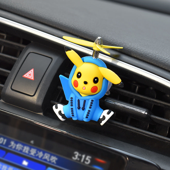 Pikachu Car Air Freshener Clip for Cute Interior Decor