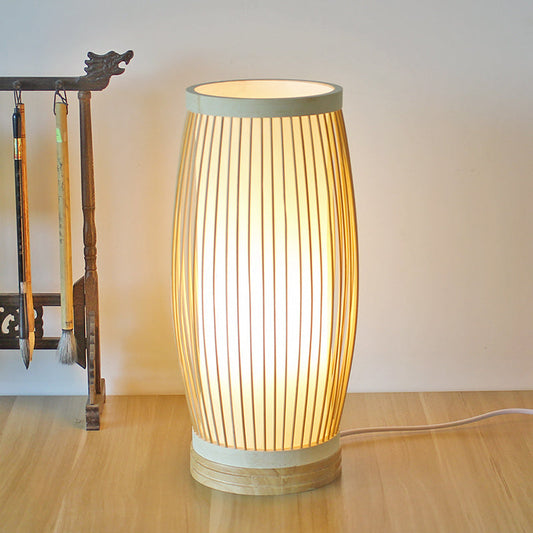 NEW BEAUTIFUL AUTHENTIC Bamboo bedside table lamp