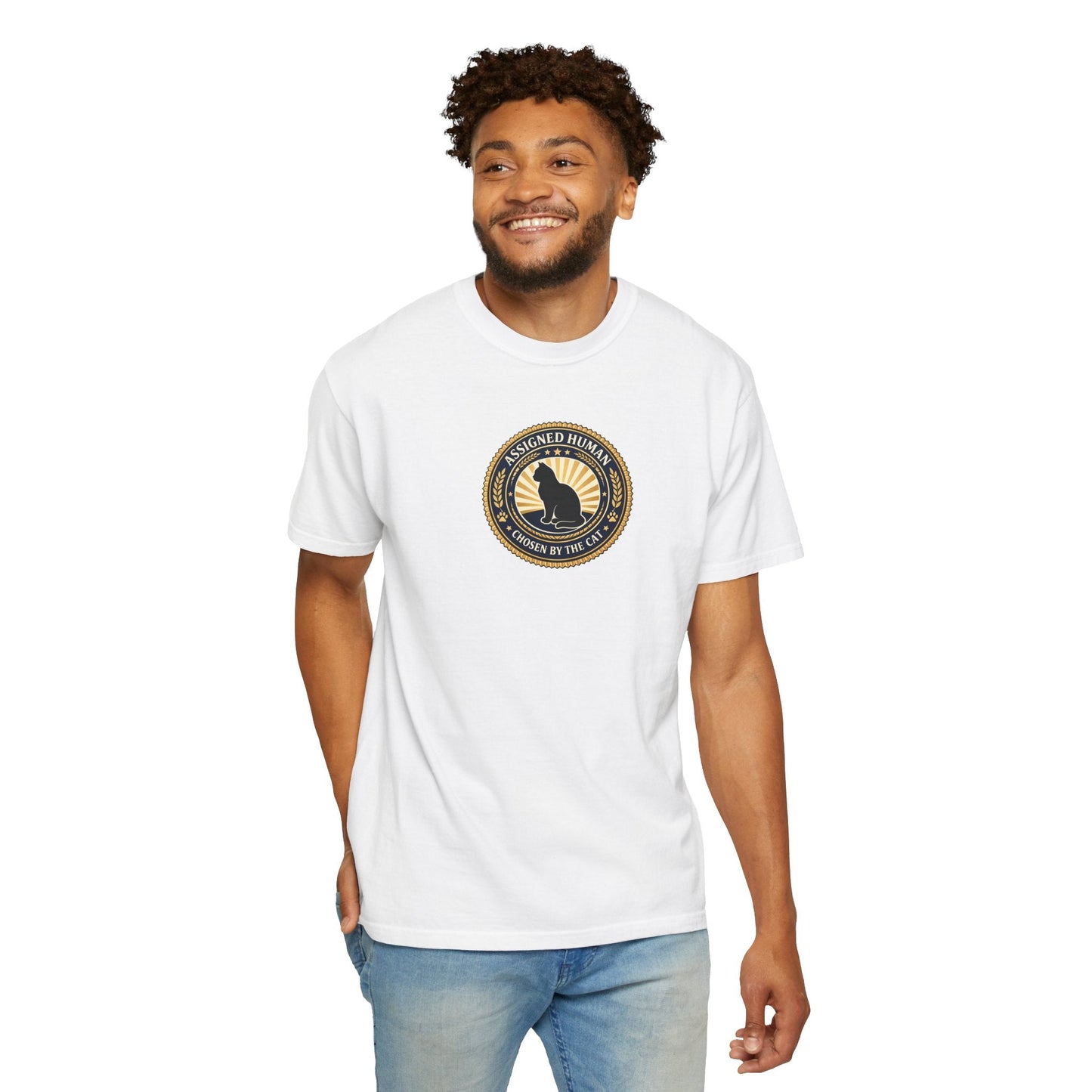 Assigned Human T-Shirt | Chosen by the Cat Tee