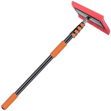 Telescopic Roof Snow Rake Foam Head EVA Soft Edge Solar Panel Snow Removal
