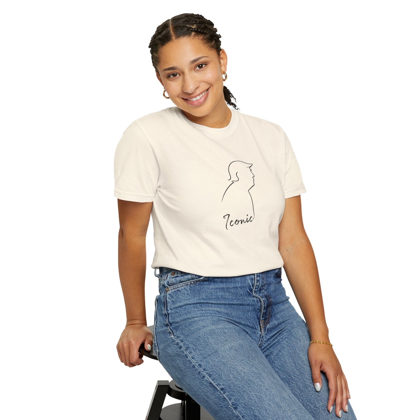 Iconic | Minimal Silhouette Statement T-Shirt