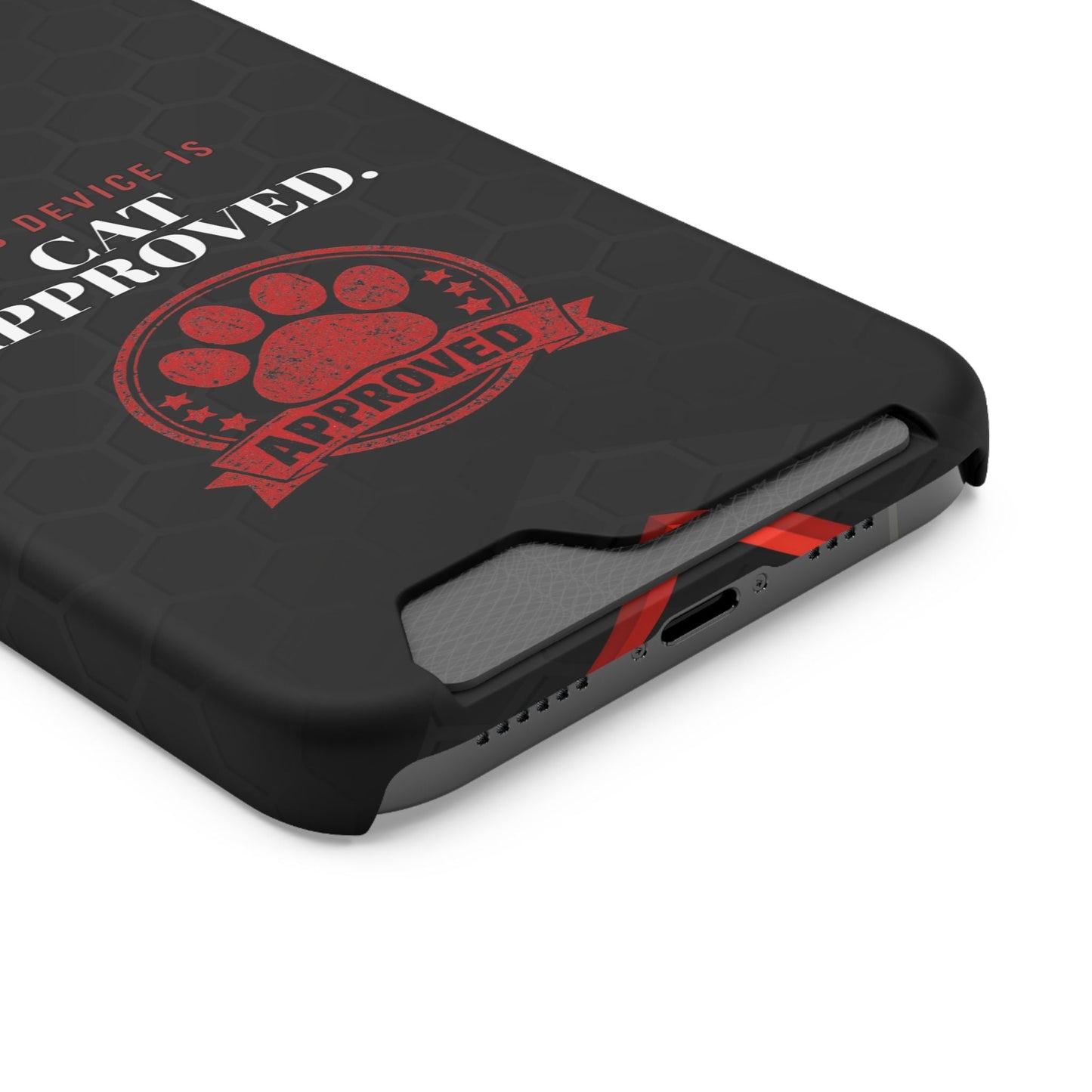 Cat Approved iPhone Case — Official Stamp Edition