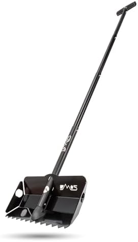 DMOS Stealth Collapsible Snow Shovel - Blackout - Regular