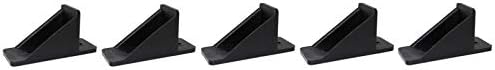 V2-MINI Roof Guard Snow Guard Prevent Sliding Ice Snow Stop Buildup Plastic Multipack-Multicolor (5, Black)