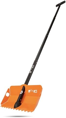 DMOS Stealth Collapsible Snow Shovel - Signal Orange - Regular