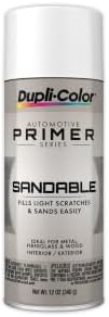 Dupli-Color Multi-Purpose Sandable Primer, White, 12 oz