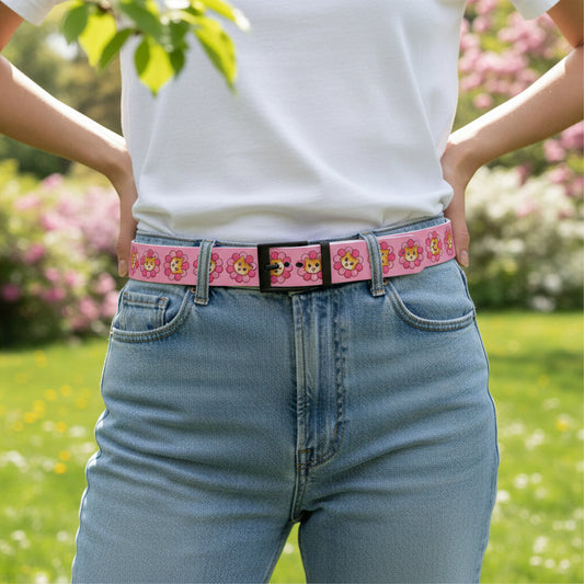 Flower Power, Cat Authority – Waterproof TPU Belt