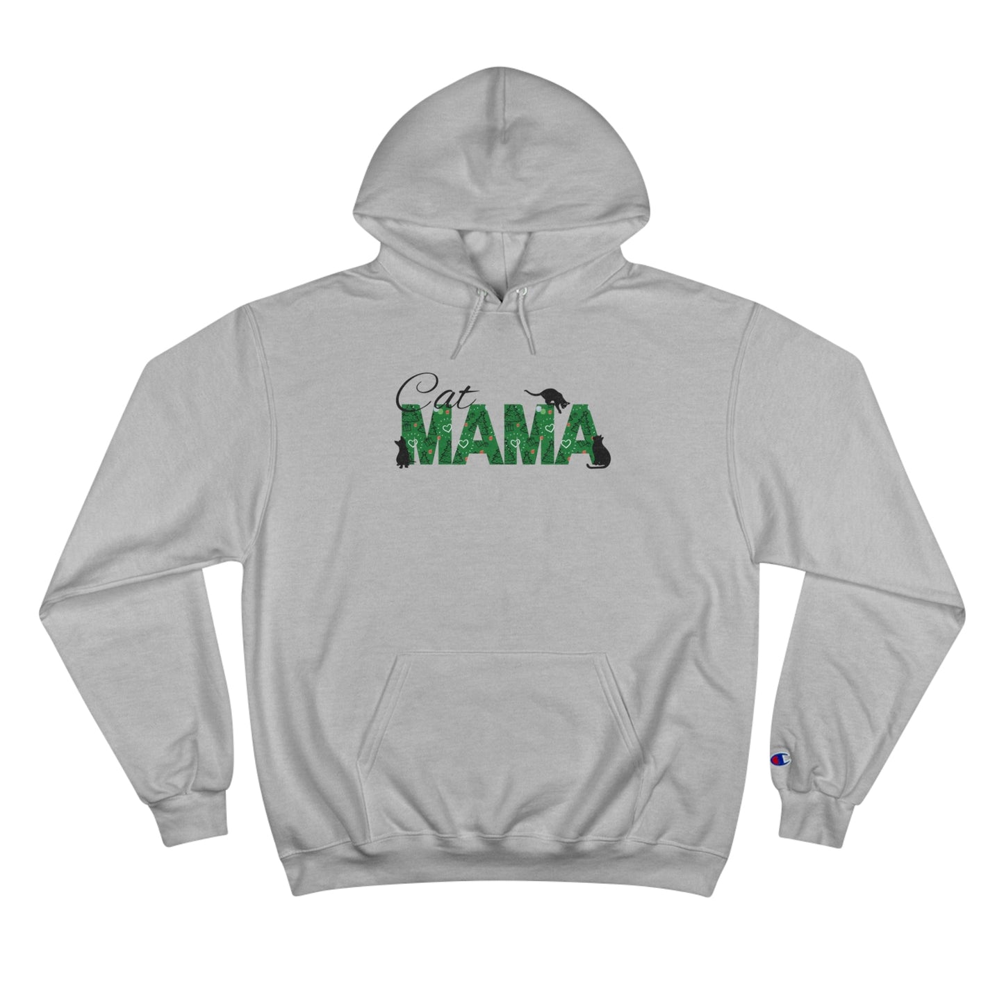 Christmas Cat Mama Hoodie