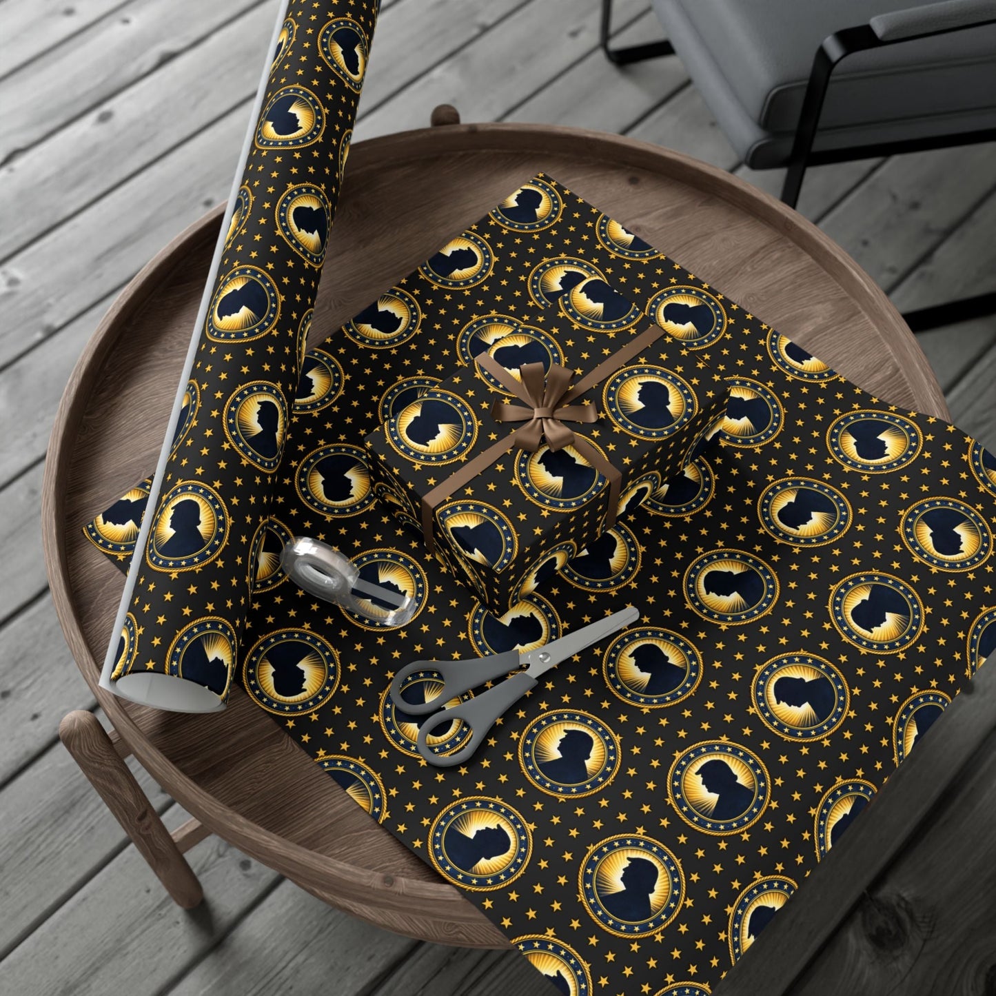 Presidential Seal Pattern Gift Wrap | All-Occasion Wrapping Paper