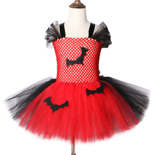 Handmade girls net yarn tutu skirt
