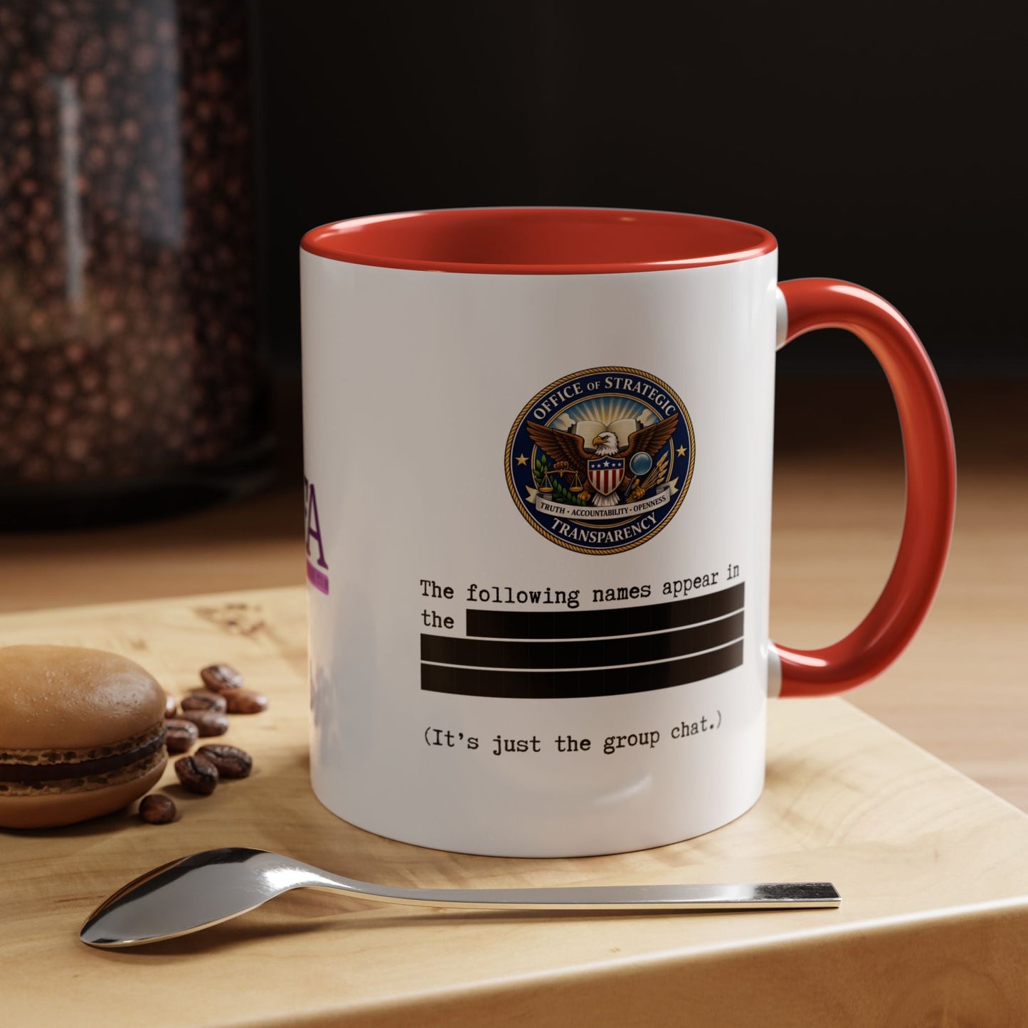 Unsealed Documents Coffee Mug – Redacted Files Political Satire Mug