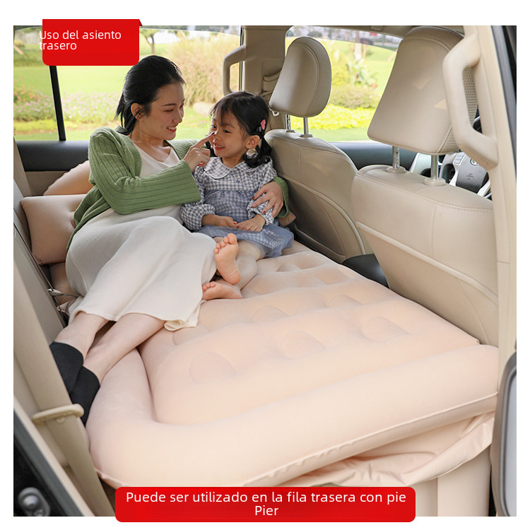 Inflatable Car Mattress for SUV Travel and Backseat