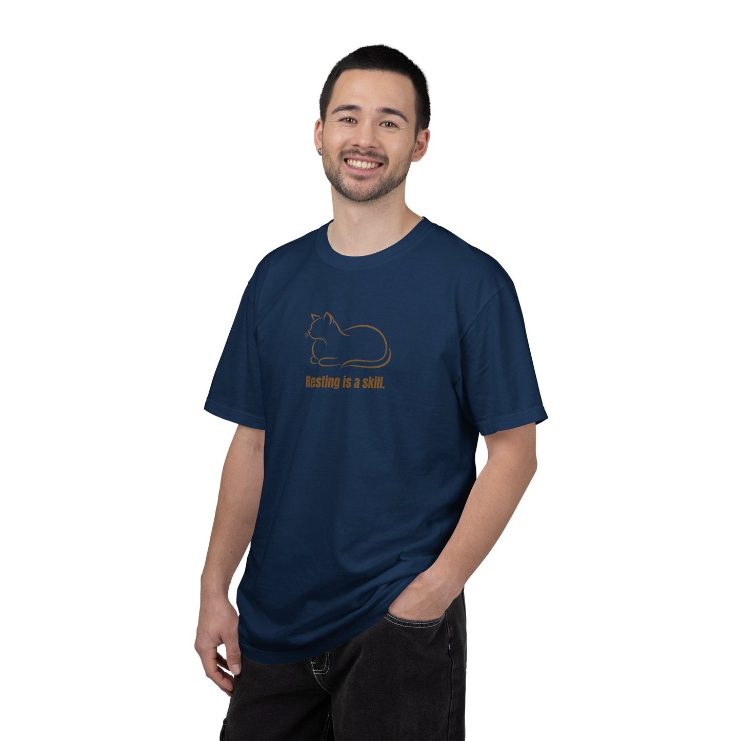 Resting Is a Skill Cat T-Shirt