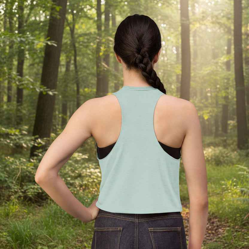 Signal Interference Crop Tank – Neurostatic Edition