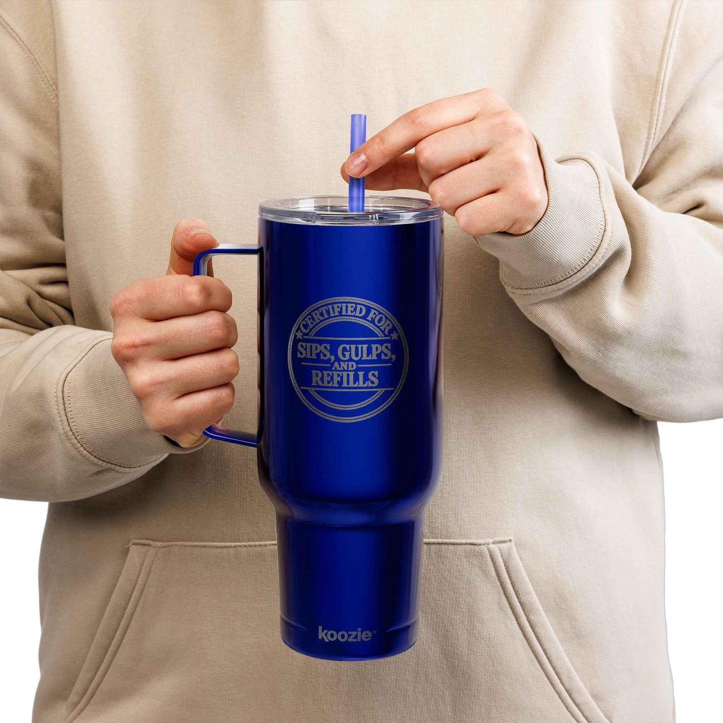 Certified for Sips, Gulps, and Refills 40oz Insulated Tumbler